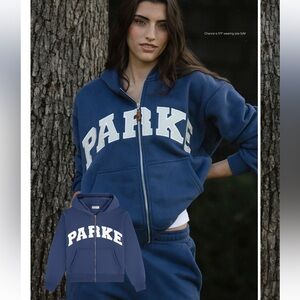 Brand *NEW* Parke Varsity Zip Up Hoodie